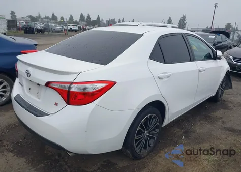 2016 Toyota Corolla S Plus z USA, uszkodzony, nr VIN 5YFBURHE7GP471077